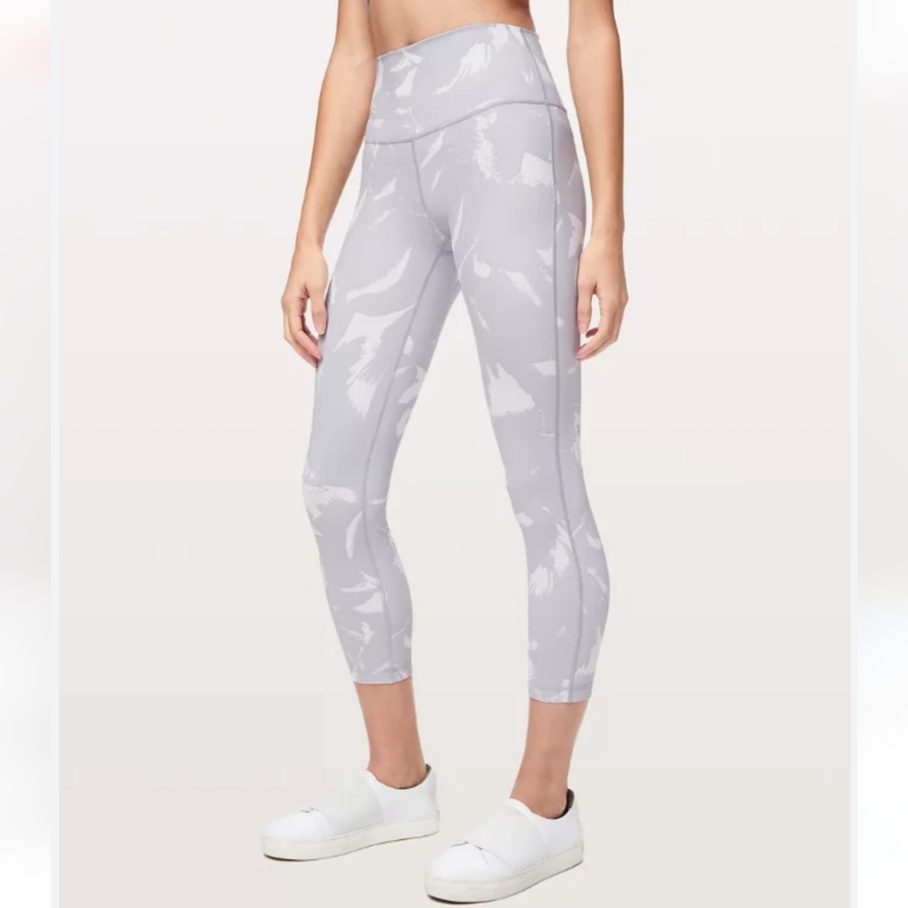 RARE Lululemon Pattern Wunderunder Leggings 25"